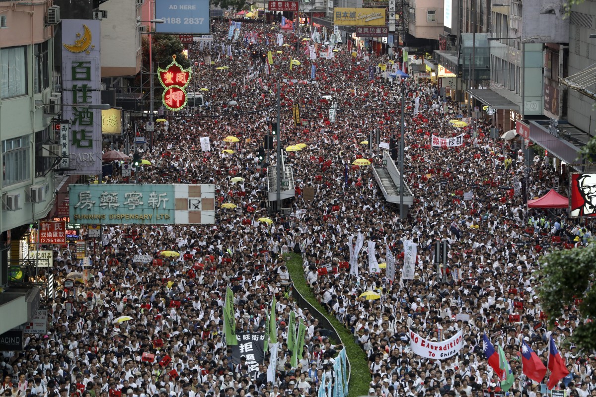 Proteste a Causeway Bay